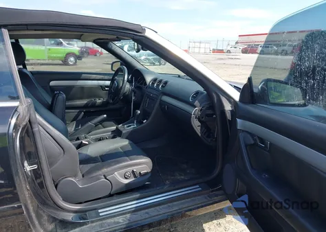 2007 Audi A4 2.0T из США, поврежденный, VIN WAUAF48H17K025845